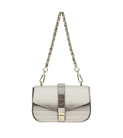 STEVE MADDEN Steve madden jarvis beige/khaki shoulder bag